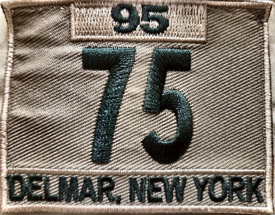 The Troop 75 uniform patch